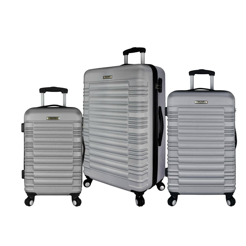 Elite Luggage Elite Luggage Tustin 3Piece Hardside Spinner Luggage