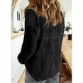 thumbnail image 3 of Camisa Casual con Botones NikouMX para Mujer Manga Larga Cuello en V S M L XL 2XL, 3 of 5
