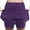 Purple, variant on uublik Pleated Skirt for Girls Blue Tennis Skirts Golf Skort Athletic Dance Running School Sport Skirts with Shorts Size 2T-12