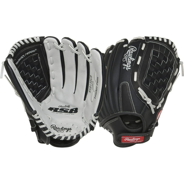 Rawlings | Guante de softbol de lanzamiento lento RSB | Lanzamiento con la mano izquierda | 13"" - Red de cesta