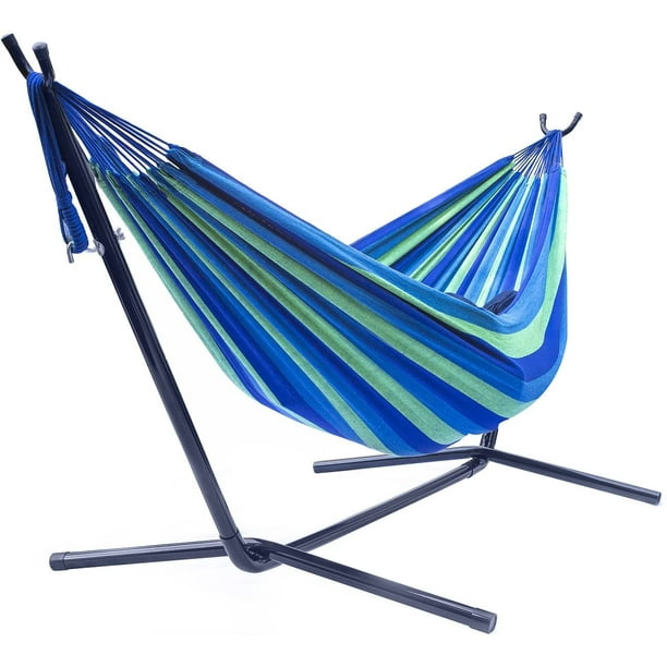 2 Person Hammock Double Large Portable Hammock Bed with Stand for