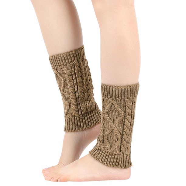 Calcetines de punto cálidos de lana para mujer, calcetines de invierno, calcetines abrigados, calcetines acrílicos para mujer