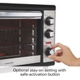 thumbnail image 4 of Hamilton Beach Countertop Oven 1500 W 5 lb. Stainless Steel Toaster Oven, 4 of 4