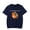 NAVY, variant on Punch Merch The Monkey Hugging Graphic Printed T-Shirt Unisex Fashion Short Sleeve Summer Jumpers Streetwear Fan Merch