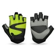 thumbnail image 1 of Baohd Cycling Mitten Hand Wraps Inner Gloves Shockproof Thicken Design Equipment Wear-resistance Non-slippery Hands Protector Green, 1 of 9