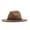R-Khaki, variant on Kelon Unisex Western Bucket Hat, Solid Color Wide Brim Cap, Casual Fashion Headwear, One Size Berets