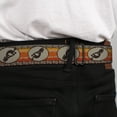 thumbnail image 4 of Buckle-Down Belt, Seatbelt Buckle Belt, Kokopelli Icon Western Tan Brown Reds, Youth 22 to 32 Inches, 4 of 9