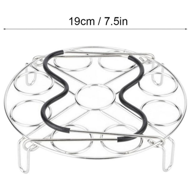 Estante De Vapor Para Huevos Hervidos De Acero Inoxidable, Soporte Para Estante, Utensilios De Cocina Con Asa, Estante Para Vapor Sweethay HA023610-00