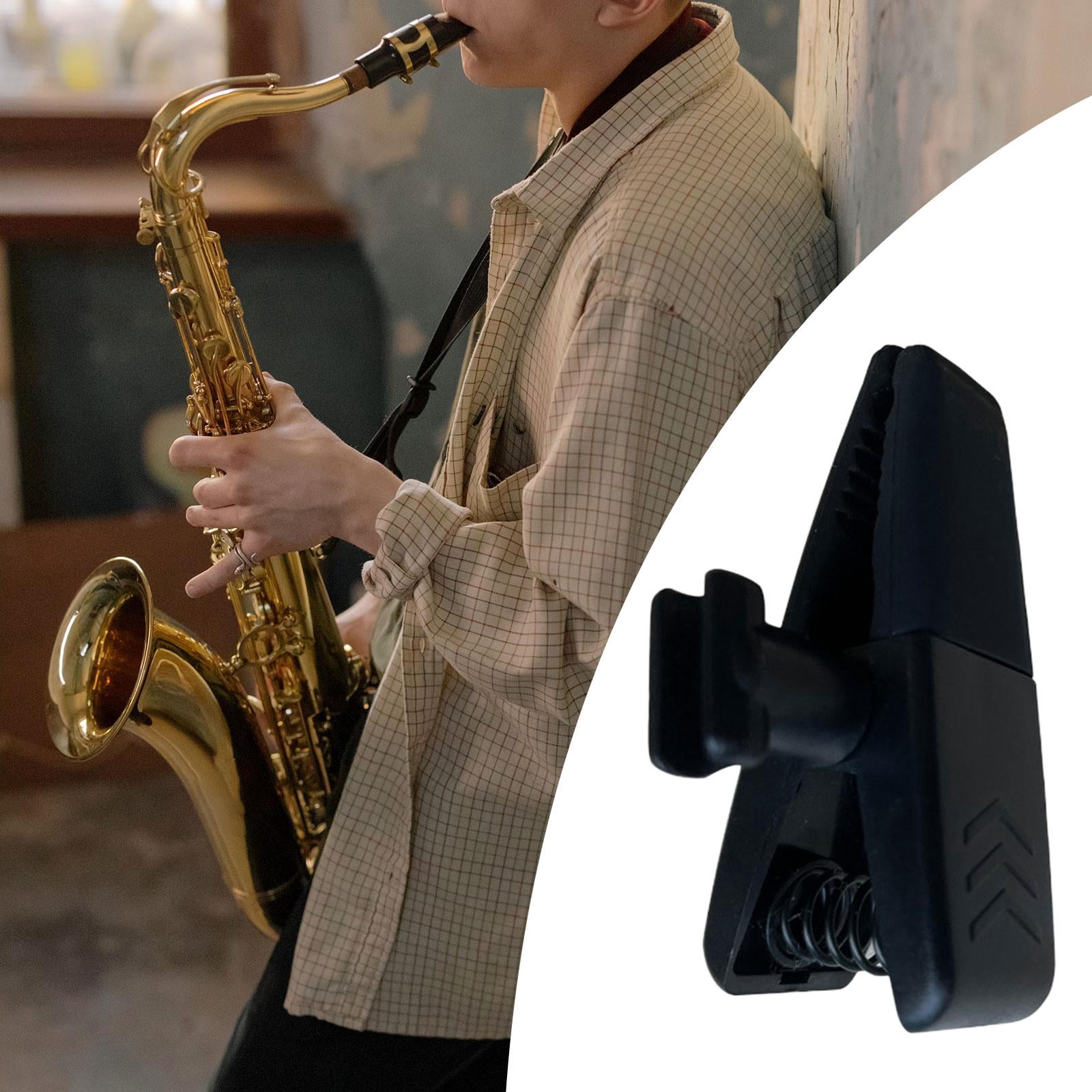 Rushawy Mic Stand Instrument s Clip for Saxophone Mic Clamp Dpa4099 Shockproof