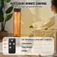 thumbnail image 5 of Calentador infrarrojo VEVOR, calentador electrico de espacio con control remoto de 1500 W, calentador de patio con 3 velocidades, temporizador y protección antivuelco, para exteriores/interiores, 5 of 9