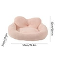 thumbnail image 3 of Xihbxyly Cama para Mascotas con Forma de Corazón de Melocotón, de Algodón Suave, para Perros Grandes y Pequeños, Cómoda Colchoneta de Descanso, Fácil de Limpiar, Ideal para Perros y Gatos, 55 X 52 X, 3 of 6