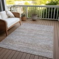 thumbnail image 6 of Addison Rugs Chantille Indoor/Outdoor Transitional Stripes Linen Washable Rectangle Rug, 5' x 7'6", 6 of 6