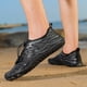 thumbnail image 4 of Zapatos para vadeo Buceo descalzo Antideslizante para actividades acuáticas (46) Negro, 4 of 9