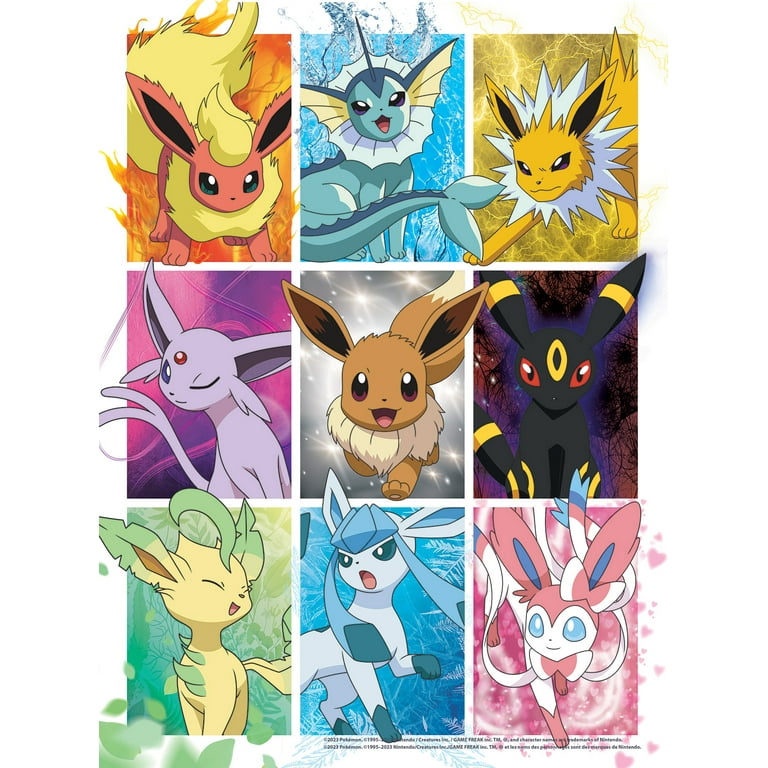 Buffalo Games Pokemon Lovely Days 100-Piece Puzzle - 15x11 Inch Family Jigsaw With Poster