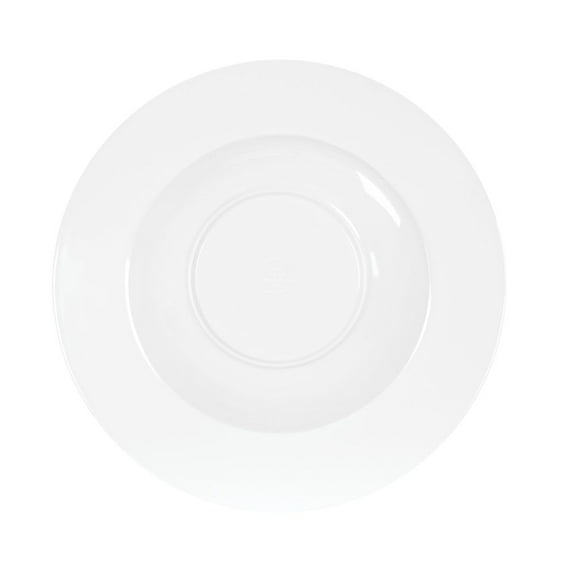 Cal Mil Classic Rim White Melamine Bowl, 16 Ounce Capacity -- 6 per case.