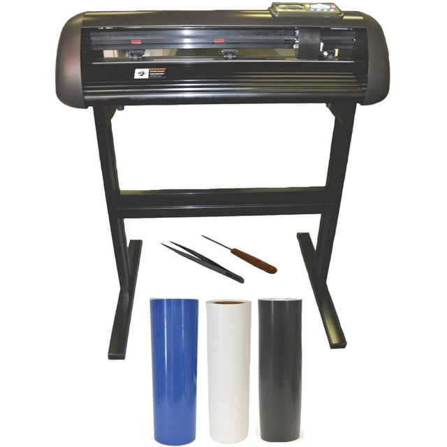 Heat Transfer Machine Heat Press Vinyl Cutter Plotter 28 inch 1000g Force T-shirts PU Vinyl Sign