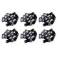 thumbnail image 1 of 120Pzs Cadena de Llave Anillo Partido de Etiquetas Marbete de Identificacion de Llave Negro, 1 of 4