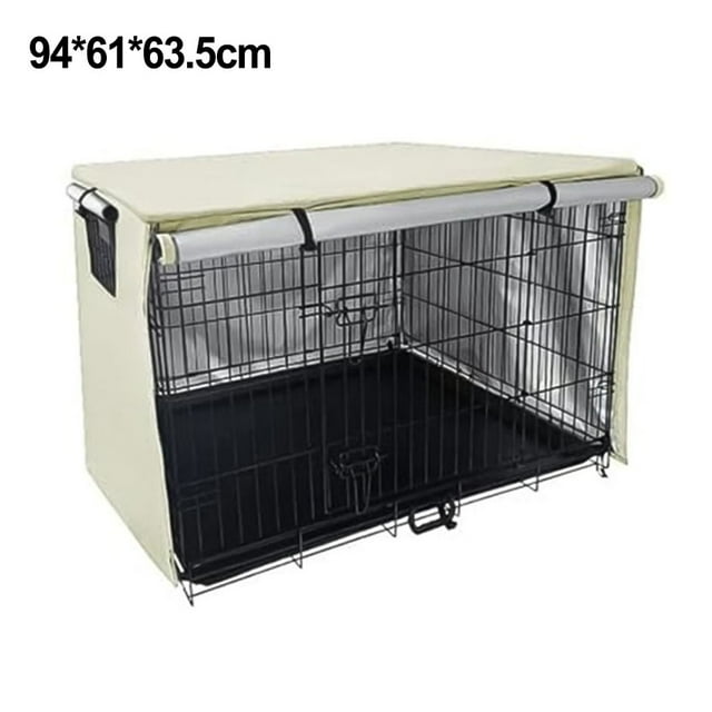 Bgsha Housse Imperméable pour Cage pour Chien : Conception Durable, Respirante et Réduisant le Stress
