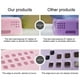 thumbnail image 5 of Cesta de almacenamiento de escritorio pequeña, caja de almacenamiento de control remoto de plástico europeo azul, cesta de desagüe del hogar, rosa, 5 of 6