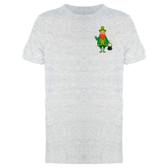 Leprechaun Waving Gold Upper Tee Men's -Image by Shutterstock