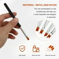 thumbnail image 1 of WESIEVYA 8Pcs Tiny Nail Brush For Striped Patterns And Diy Nail Art With Long Handle, 1 of 4
