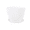 White, variant on Clearance! Flower Pots Indoor Thicken Planter with Hole and Tray for All House Plants Reliable Plastic Ripple Pattern Flowerpot for Home Garden Houseware,Mint Green Diameter 7.5"