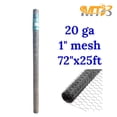 thumbnail image 1 of MTB 20GA Galvanized Hexagonal Poultry Netting Chicken Wire 72 inches x 25 feet x 1 inch Mesh, 1 of 6