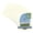 Cream Linen, variant on Oyster Shell White Picture Frame Mat for 18x24 Frames - Oval Opening for 15x22 Photos - 50 Mats