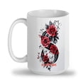 thumbnail image 2 of Custom Initial S Coffee Mug – Personalized Ceramic Cup for Women 11oz 15oz, Ideal for Daily Enjoyment, Birthdays, or Family Events, 2 of 6