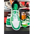 thumbnail image 1 of Ni-k-e Ni-k-e Air Jordan 1 Mid Shoes Lucky Green White Black DQ8426-301 Men's SZ. 10, 1 of 6