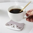 thumbnail image 2 of Feltree Cute PVC Non-slip Mat Bowl Mat Tea Heat Insulation Mat Placemat Heat-insulating Mat Table Mat High Temperature Mat Absorbent Mat, 2 of 8