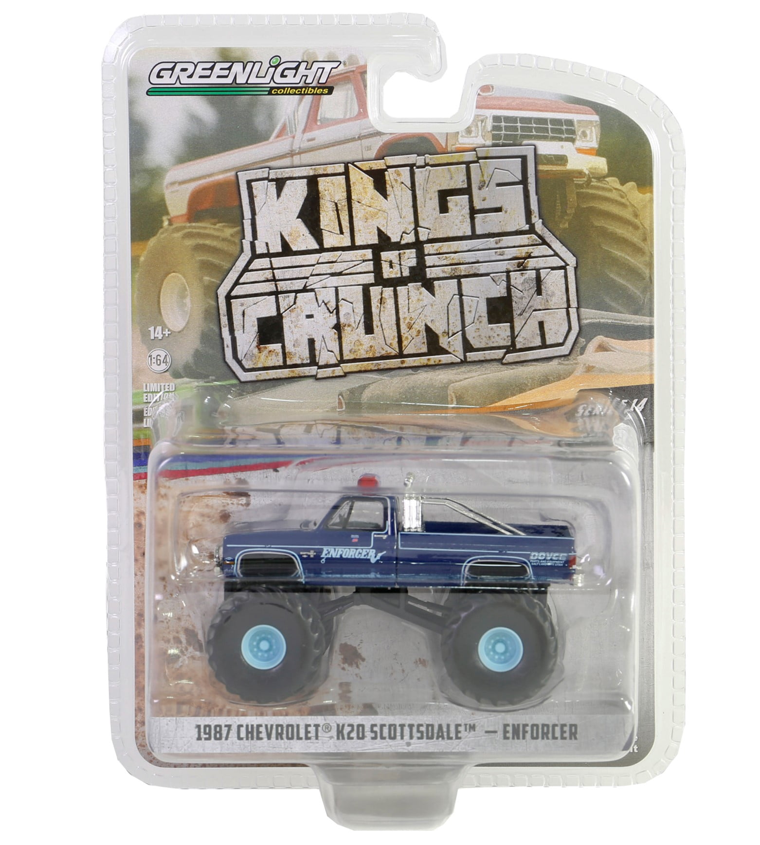 Greenlight 1:64 Kings Of Crunch - Authentic Diecast Collectible Vehicle