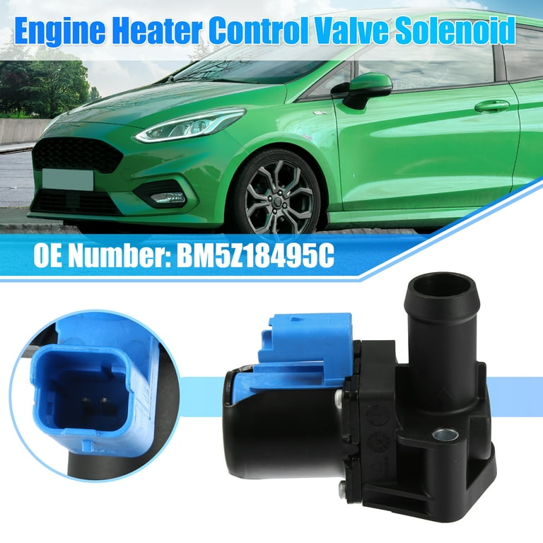 BM5Z18495C Engine Heater Control Valve Solenoid for Ford Fusion 2013-2014  for Ford Fiesta 2014-2019 - Walmart.com