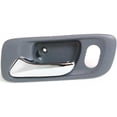 thumbnail image 2 of Front Interior Door Handles Gray bezel with chrome lever With Door Lock Hole for 1998-2002 Honda Accord DX, 2 of 4