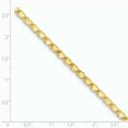 thumbnail image 2 of 14K Yellow Gold Polished Double-Sided Heart Anklet, 2 of 2