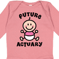 thumbnail image 4 of Inktastic Future Actuary Baby Girl Girls Long Sleeve Baby Bodysuit, 4 of 5