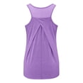 thumbnail image 5 of CAIXIA Sport Tops for Women Sleeveless Summer Athletic Tank Tops Crewneck Undershirt Tops for Athletic Running Tennis Yoga Loose Fit Racerback Breathable Tee,Purple, 5 of 5