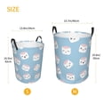 thumbnail image 5 of Bingfone Cartoon Sushi Waterproof Foldable Laundry Hamper Bucket With Handles For Storage Bin,Clothes Hamper (Small), 5 of 8