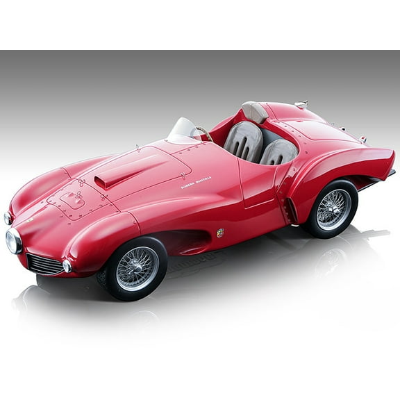 1953 Ferrari 166MM Abarth Red "Press Version" "Mythos Series" Limited Edition to 120 pieces Worldwide Model Car by Tecnomodel