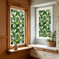 thumbnail image 5 of Vintage Geometric Glass Window Privacy Film, Glass Window Film for Bathroom & Front Door, Static Cling Decorative Window Stickers Day and Night Privacy Sun Heat Blocking,17.7"x39.4", 5 of 7
