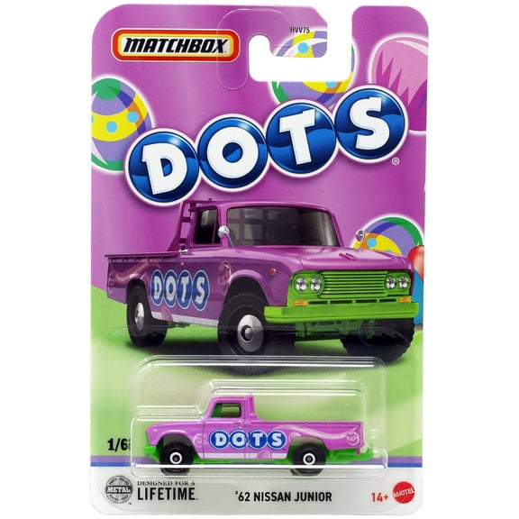 Matchbox Candy '62 Nissan Junior Diecast Car