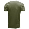 thumbnail image 5 of Mens Shirts Summer Clearance Men Short Sleeve Casual Fashion Round Neck Pullover Buttons T Shirt Blouse, 5 of 5