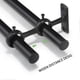 thumbnail image 4 of Curtain Rod Bracket, 12Pcs Double Curtain Rod Holder, Double Rod Brackets Hooks for Living Room Bedroom Curtain Rods, 4 of 5