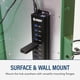 thumbnail image 5 of Hub de Datos USB 3.2 Gen 1 USBGear Negro con 10 Puertos de Supervelocidad y Montable, 5 of 6
