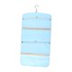 thumbnail image 3 of Organizador de joyas colgante, soporte para collares, soporte para collares de doble cara Azul, 3 of 9