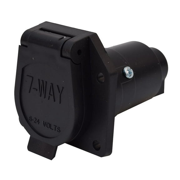 7-WAY CONNECTOR VEHICLE END, BULK