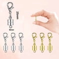 thumbnail image 2 of LYMAYTER Brass Lobster Clasp 6/12Pcs Magnetic Necklace Clasp - DIY, Elderly Helper, 2 of 7