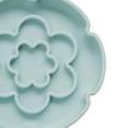 thumbnail image 5 of Dexypaws: Flower Elevated Slow Feeder - Sage Green - 7.75oz Capacity, Silicone Cat Dish w/ Removable Ceramic Stand, Pet Meal Feeding, Water & Food, 5 of 8