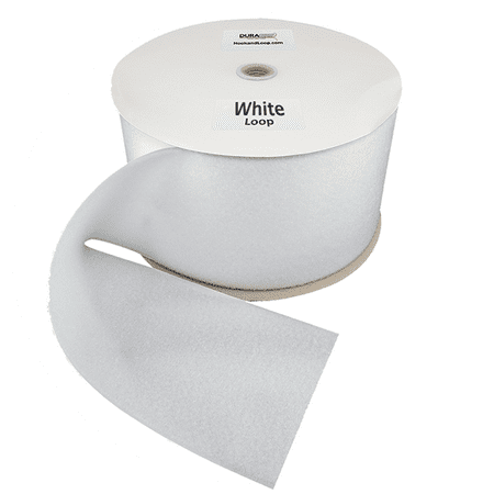 

DuraGrip® Brand - 5 White Loop Sew-On