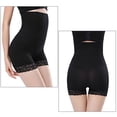 thumbnail image 3 of Fysho Women High Waist Body Shaping Body Hip Underwear Elastic Anti-going Beam Waist Pants, 3 of 8